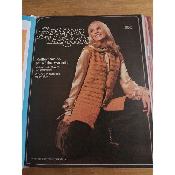 Golden Hands Marshall Cavendish Volume 5 Complete Knitting/ Crochet - Picture 14 of 16